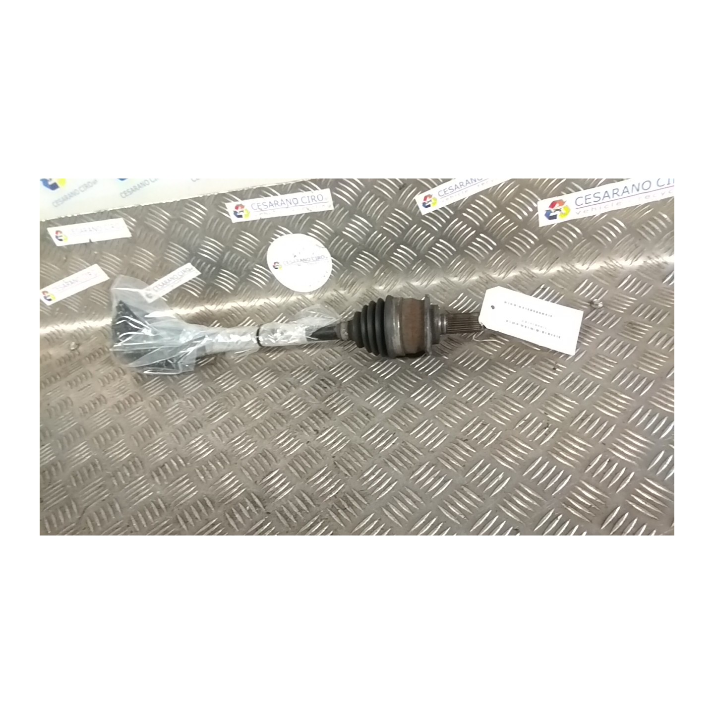 SEMIALBERO ANT. COMPL. SX. 021 OPEL AGILA (H08) (01/08-) K12B 93194655