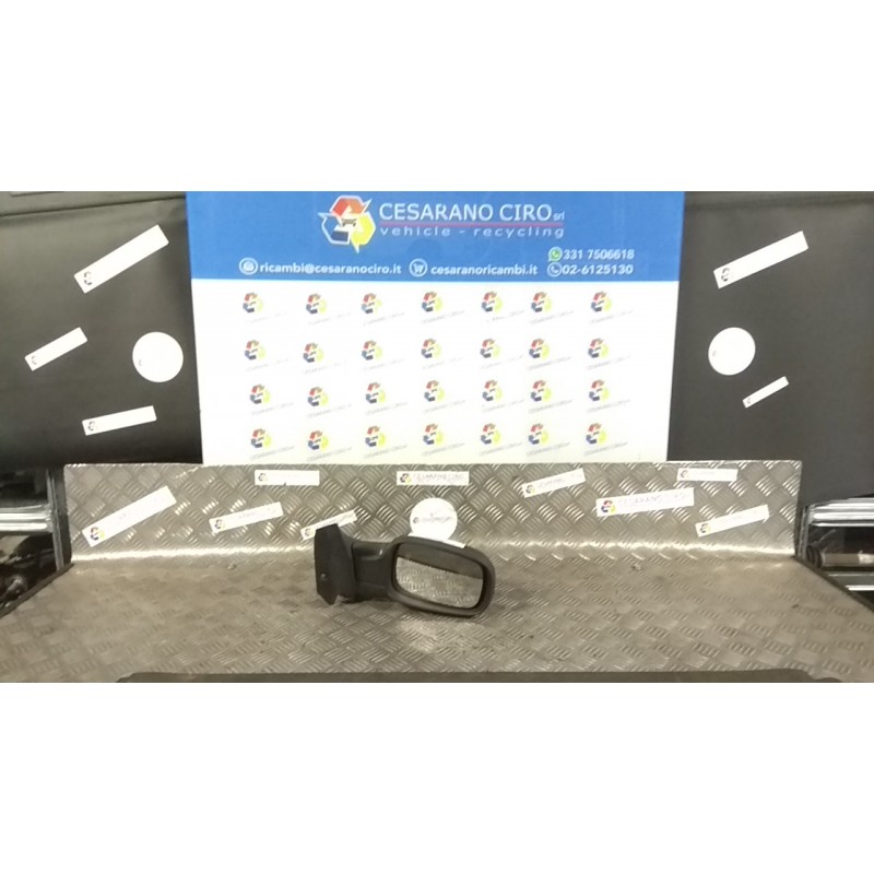 RETROVISORE EST. REGOLAZ. ELETTR. TIPO 3 - 4 DX. 021 RENAULT SCENIC 2A SERIE (06/03-08/09) K4MD8 7701068385