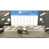 RETROVISORE EST. REGOLAZ. ELETTR. TIPO 3 - 4 DX. 021 RENAULT SCENIC 2A SERIE (06/03-08/09) K4MD8 7701068385