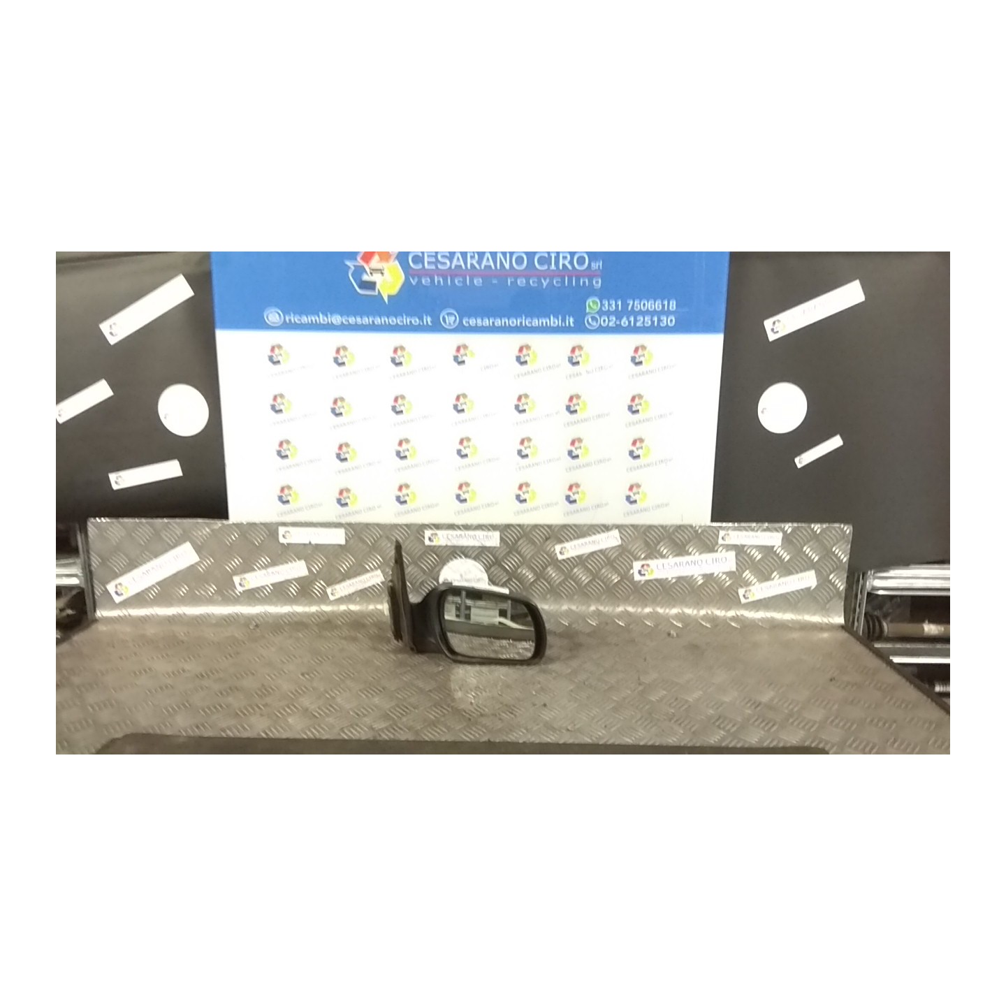 RETROVISORE EST. DX. 041 MAZDA MAZDA 2 1A SERIE (02/03-08/07 FUJA DD106912ZF00
