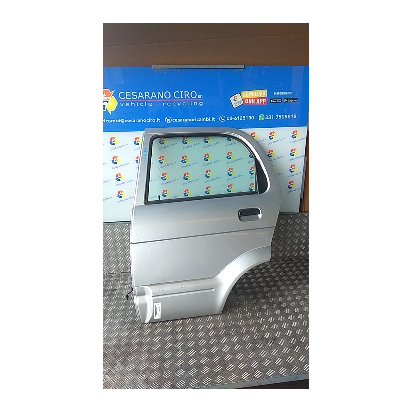 PORTA POST. SX. 087 DAIHATSU TERIOS 1A SERIE (09/97-10/06) K3 6700487403000