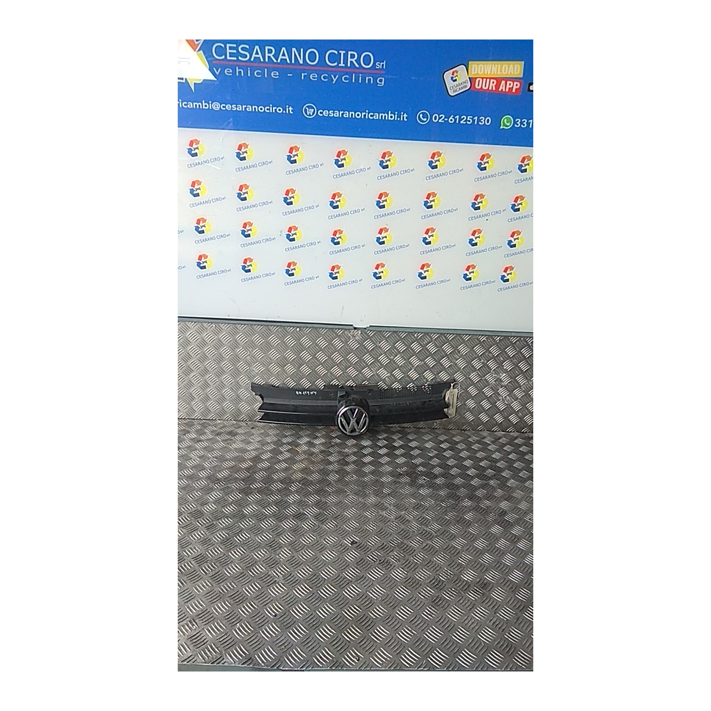 GRIGLIA 105 VOLKSWAGEN GOLF (1J) (09/97-03/06) AJM 1J0853655G01C