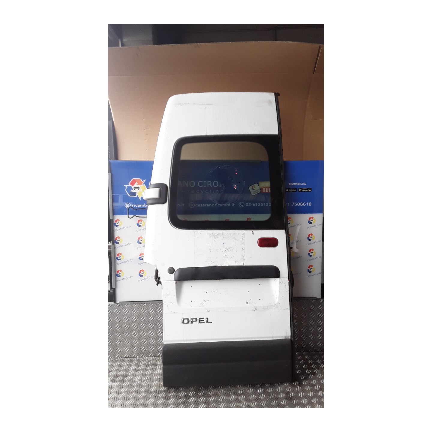 PORTA CARICO POST. A BATTENTE VETRATO SX. 119 OPEL MOVANO (X70) (10/06-06/10) G9UA6 93191930
