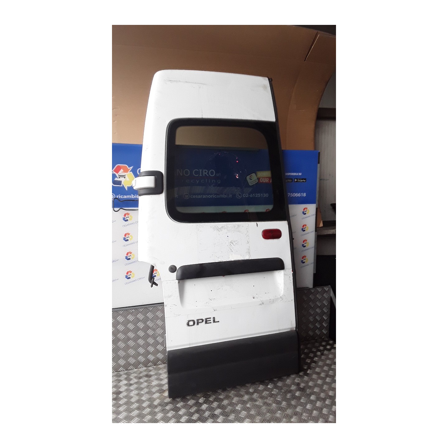 PORTA CARICO POST. A BATTENTE VETRATO SX. 119 OPEL MOVANO (X70) (10/06-06/10) G9UA6 93191930
