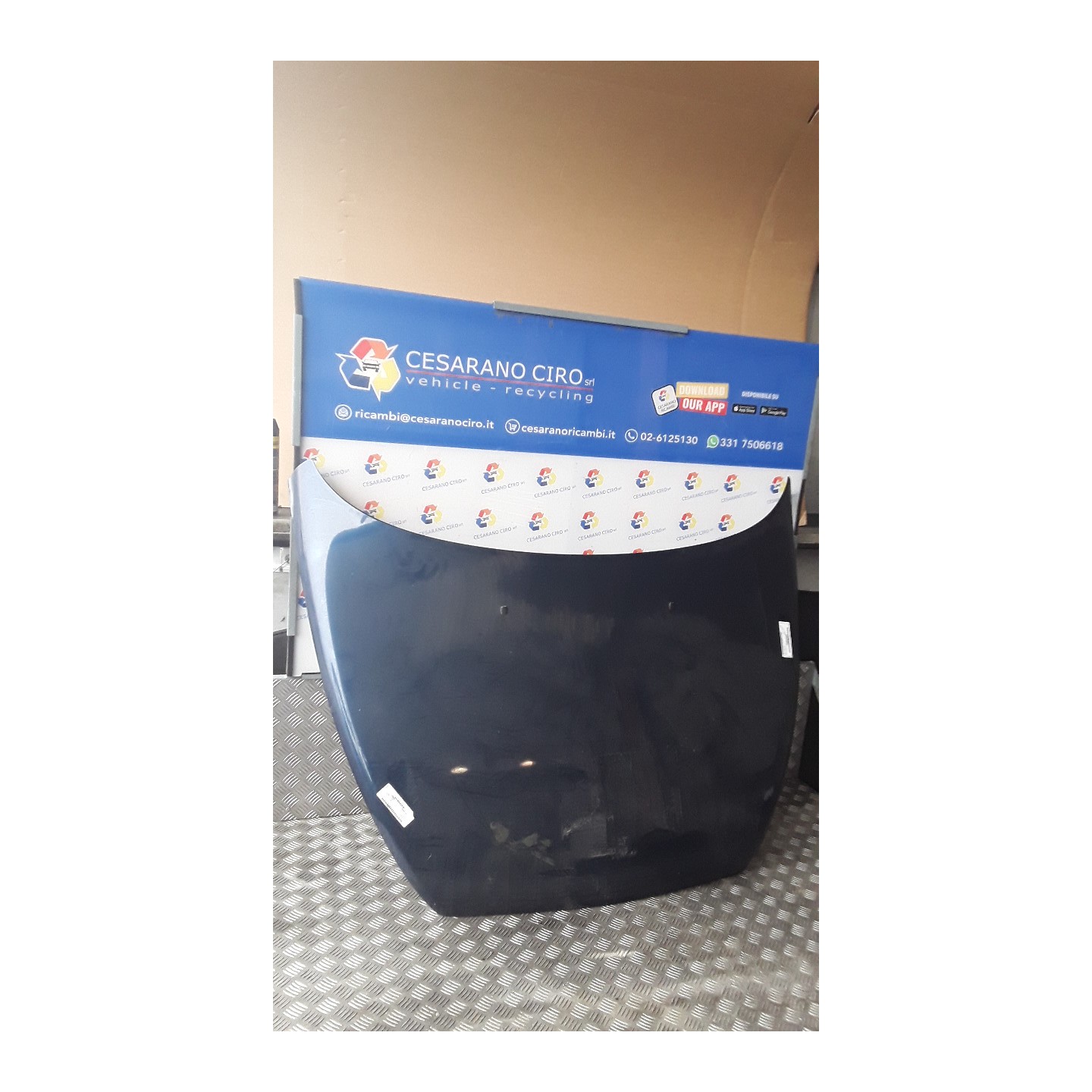 COFANO ANT. 150 LANCIA Y (10/00-03/04) 188A4000 7792611