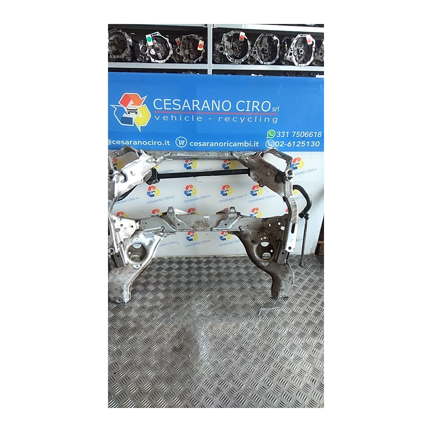 TELAIO AUSILIARIO ANT. 021 BMW SERIE 3 (E90/E91) (02/05-12/11 204D4 31114039260