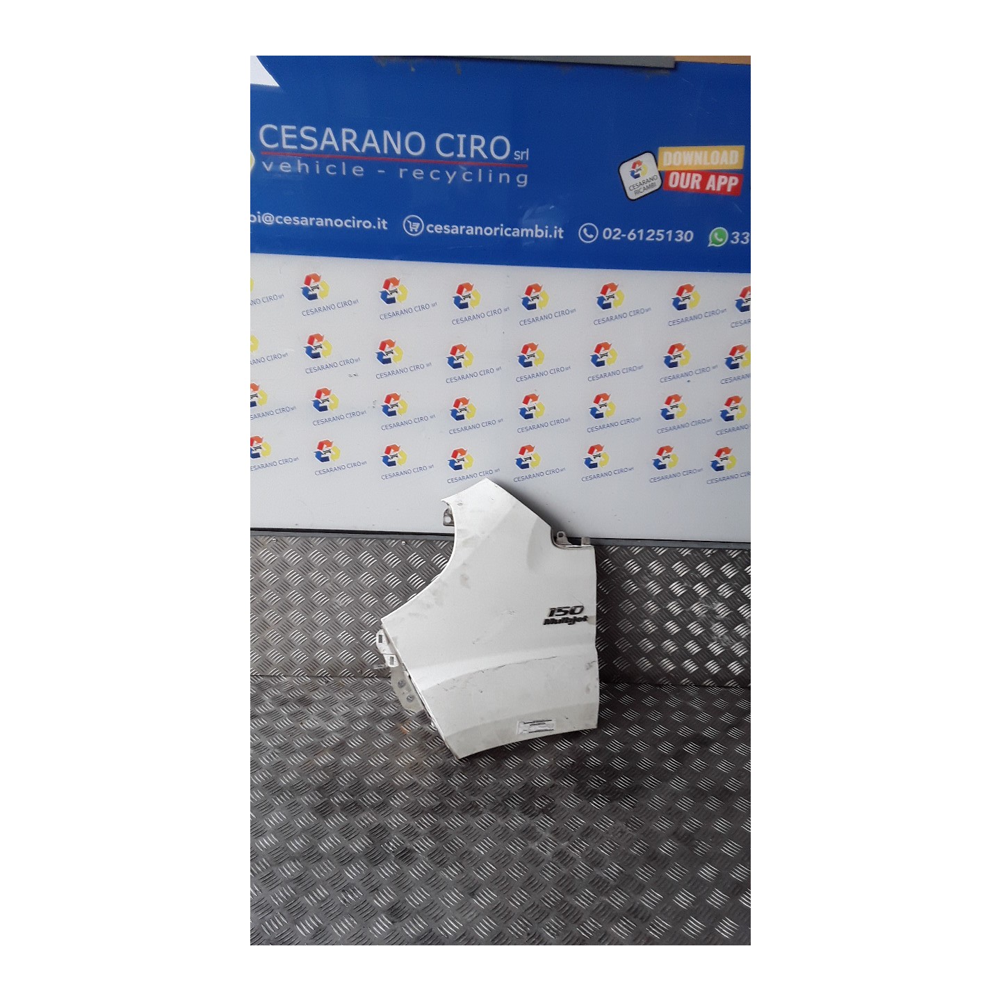 PARAFANGO ANT. SX. 116 FIAT DUCATO FURGONE (4Y) (04/14-07/ F1AGL411D 1374386080