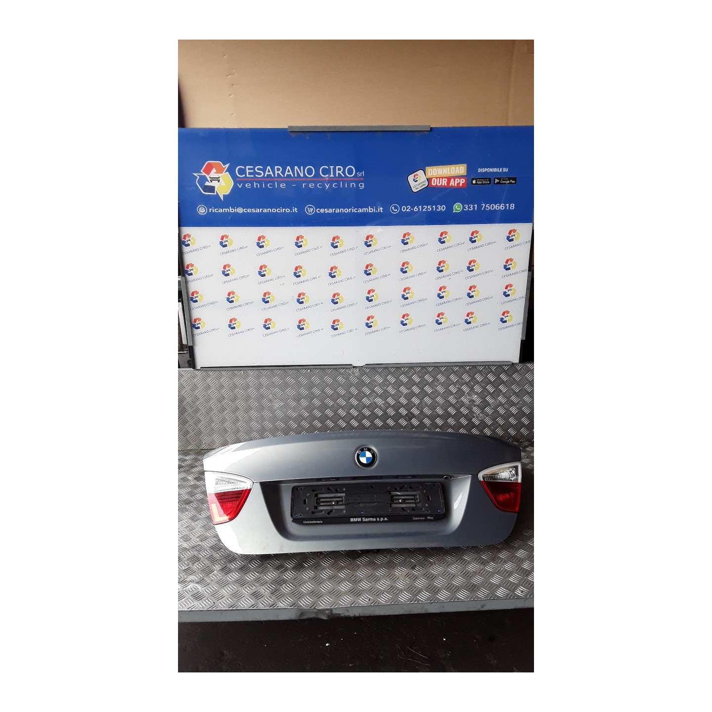 COFANO POST. 060 BMW SERIE 3 (E90/E91) (02/05-12/11 204D4 41627151491