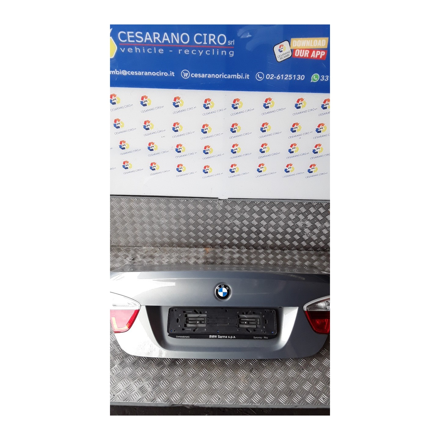 COFANO POST. 060 BMW SERIE 3 (E90/E91) (02/05-12/11 204D4 41627151491