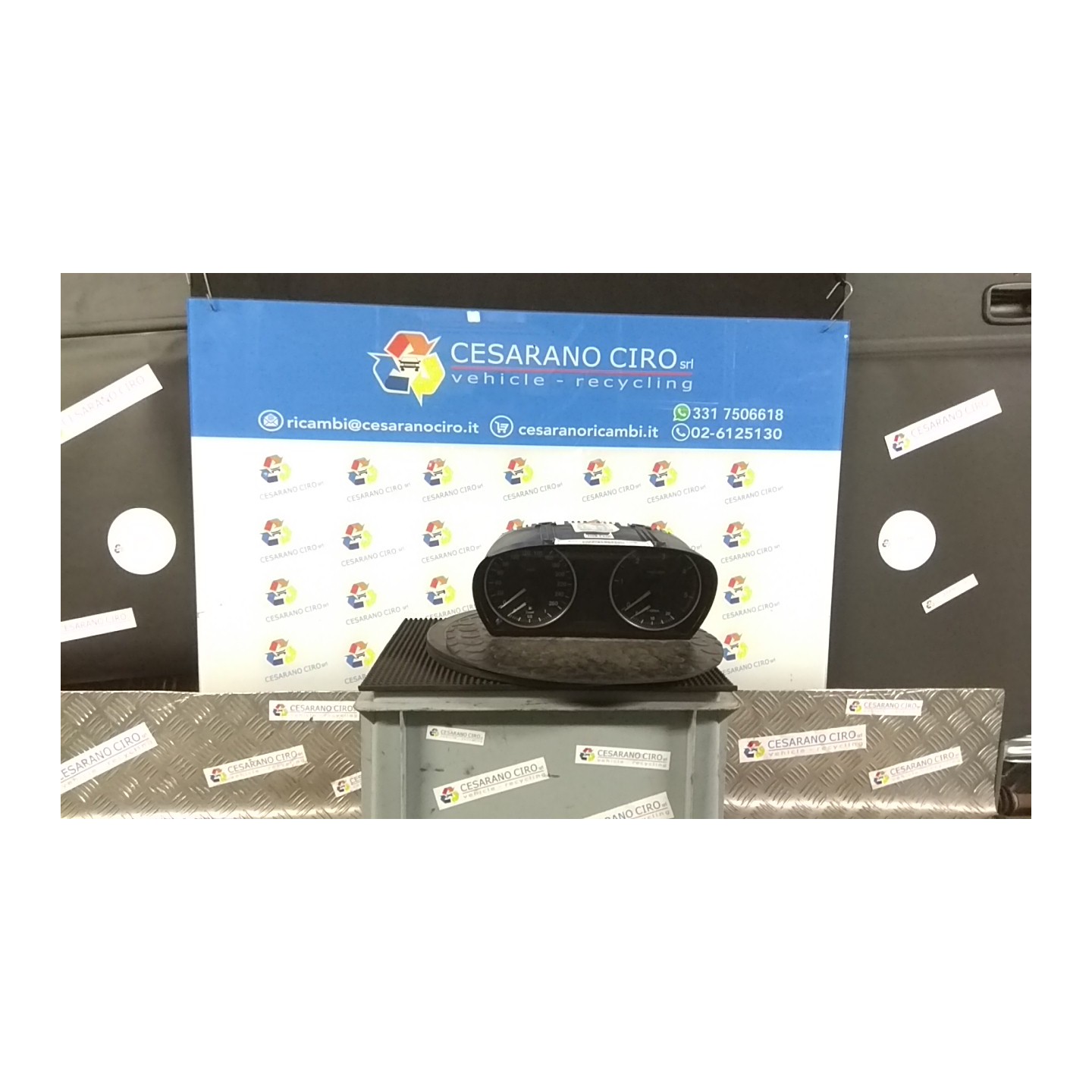 QUADRO STRUMENTI COMPL. 067 BMW SERIE 3 (E90/E91) (02/05-12/11 204D4 62109283815