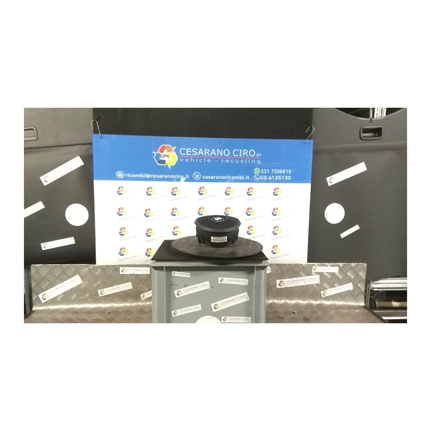DISPOSITIVO AIRBAG LATO GUIDA 068 BMW SERIE 3 (E90/E91) (02/05-12/11 204D4 32306774945