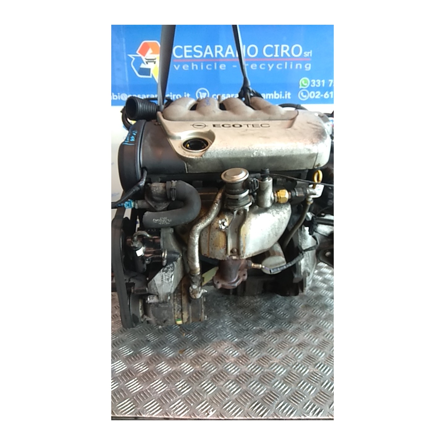 MOTORE COMPL. 063 OPEL CORSA (S93) (01/93-09/00) X14XE 90573686