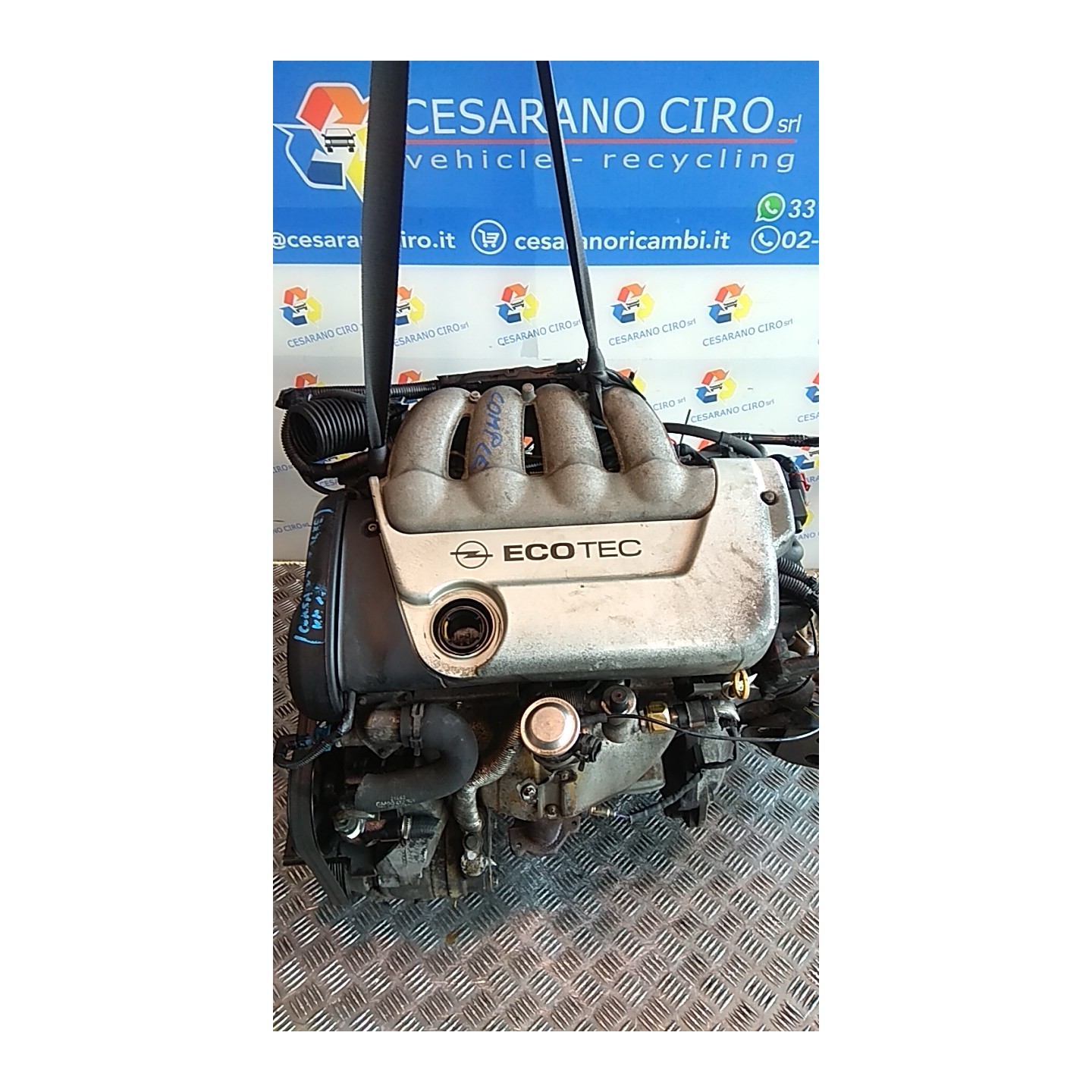 MOTORE COMPL. 063 OPEL CORSA (S93) (01/93-09/00) X14XE 90573686