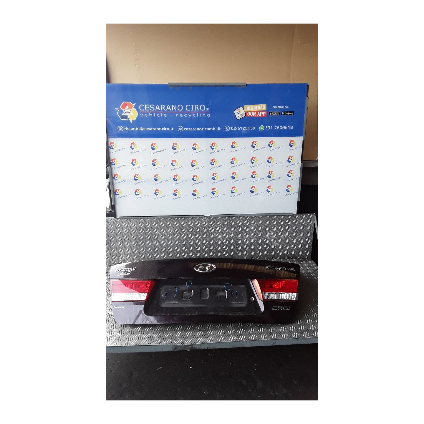 COFANO POST. 025 HYUNDAI SONICA (05/06-12/09) D4EA 692003K022