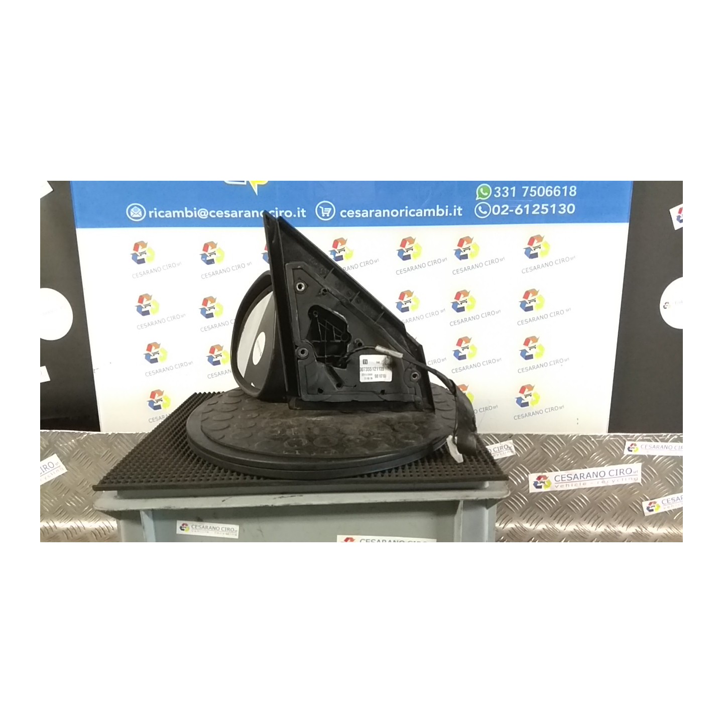 RETROVISORE EST. REGOLAZ. ELETTR. SX. 026 LANCIA YPSILON (TI) (12/08-06/13) 350A1000 735411227