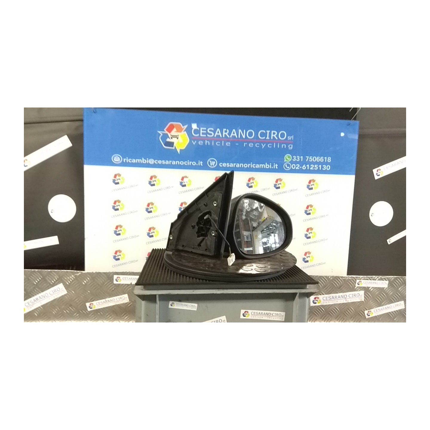 RETROVISORE EST. REGOLAZ. ELETTR. DX. 027 LANCIA YPSILON (TI) (12/08-06/13) 350A1000 735411226