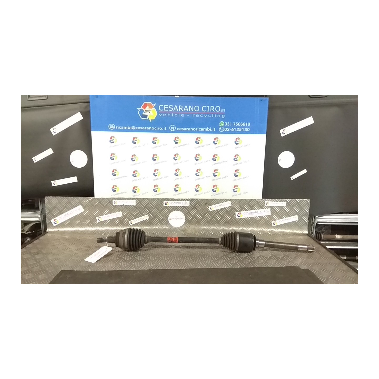 SEMIALBERO ANT. DX. 074 MERCEDES-BENZ CLASSE M (W164) (03/05-03/12) 642940 A1643302401