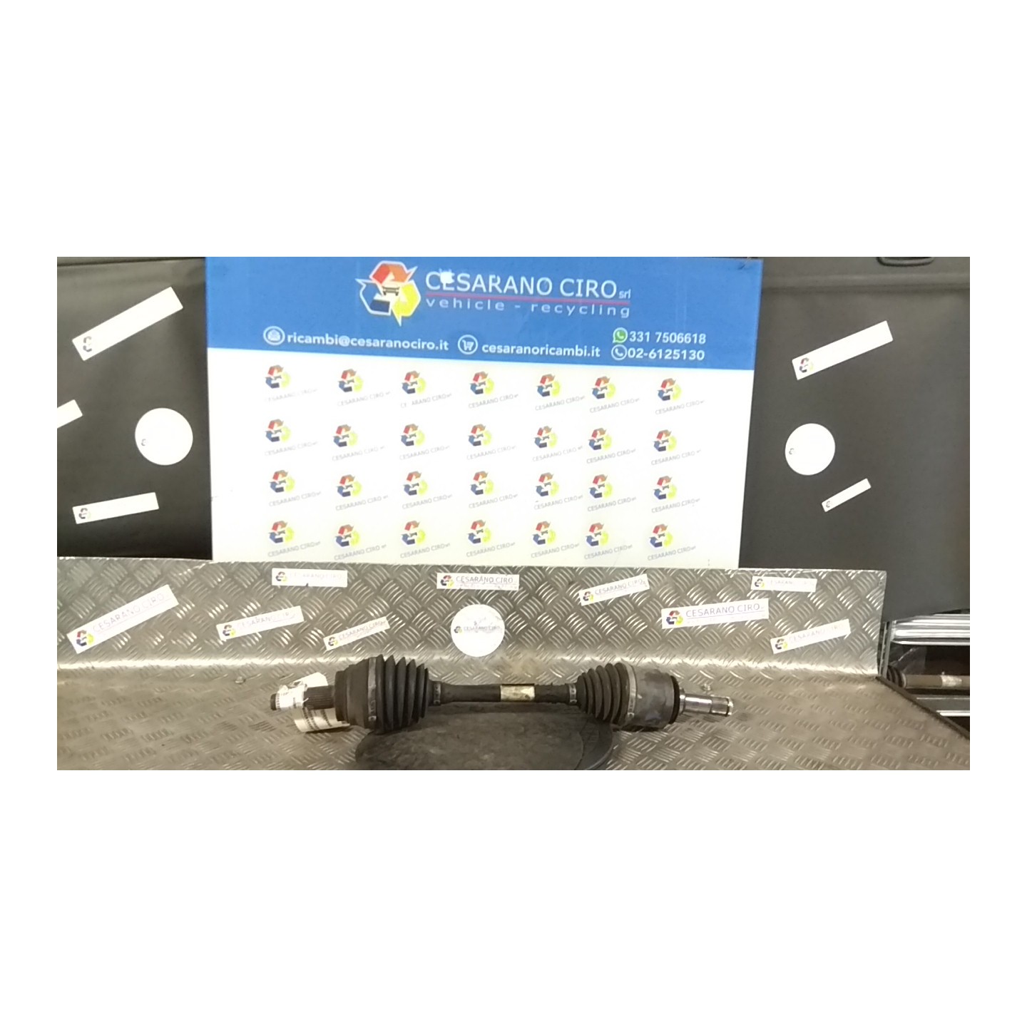 SEMIALBERO ANT. SX. 075 MERCEDES-BENZ CLASSE M (W164) (03/05-03/12) 642940 A1643302301