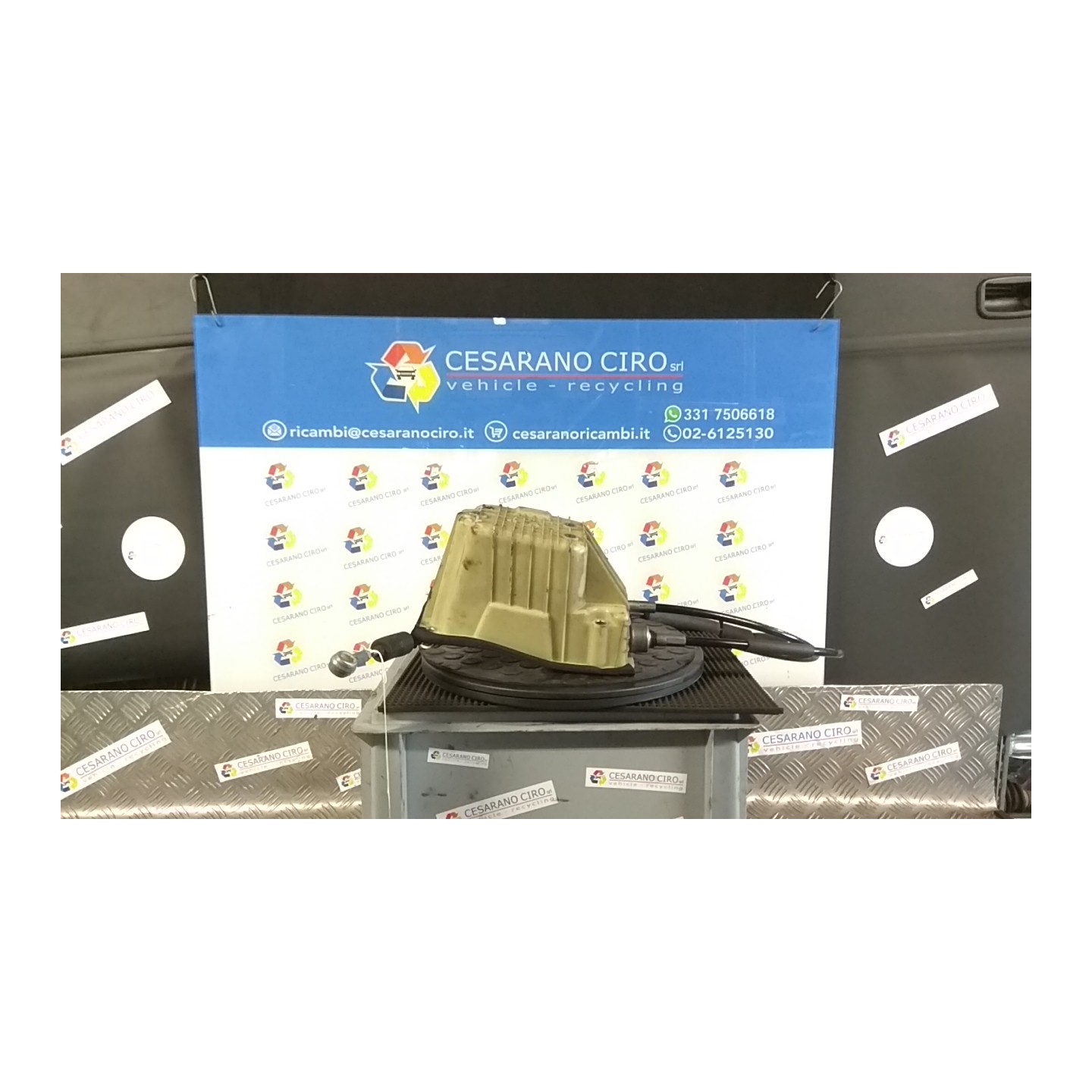 KIT CAVI COMANDO LEVA CAMBIO 049 FIAT 600 (1E) (07/05-12/11) 187A1000 55186871
