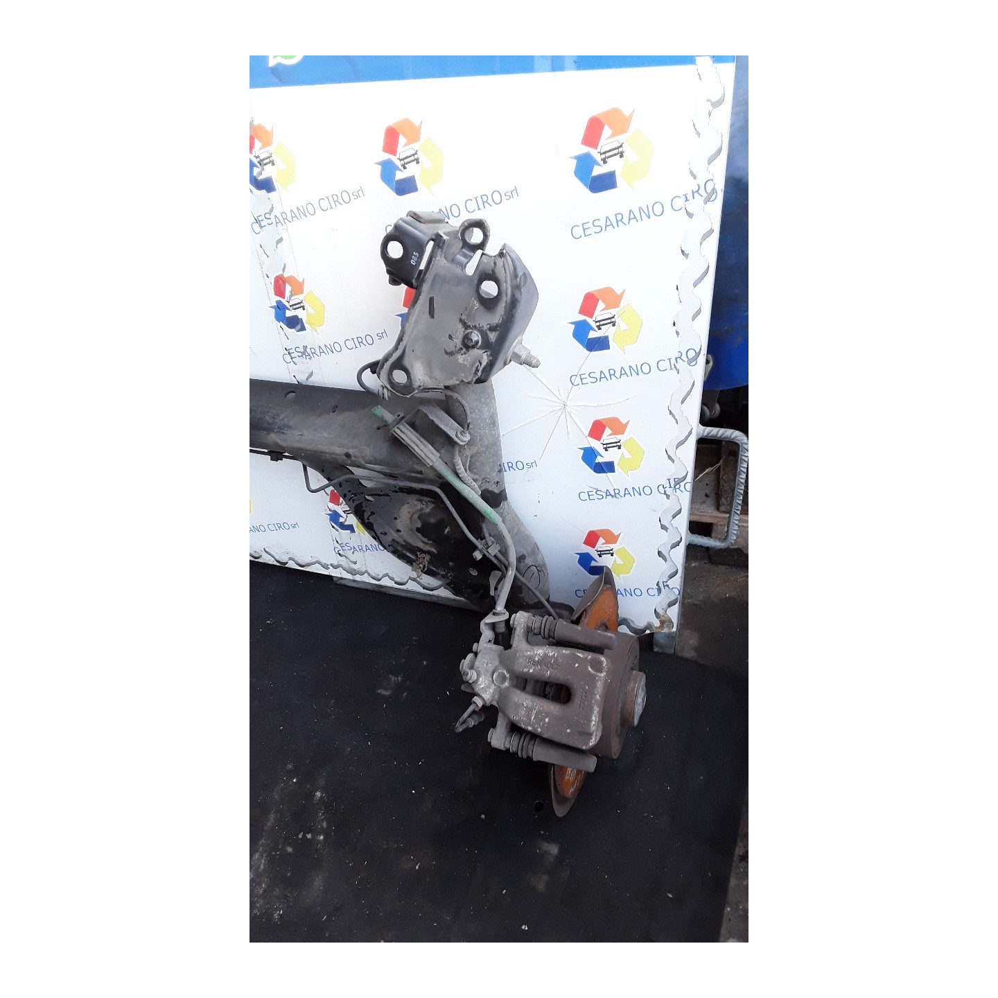 ASSALE POST. C/CONTR.TRAIETTORIA/RUOTA 16" 073 RENAULT CLIO 3A SERIE (05/09-) K9K67 555025363R