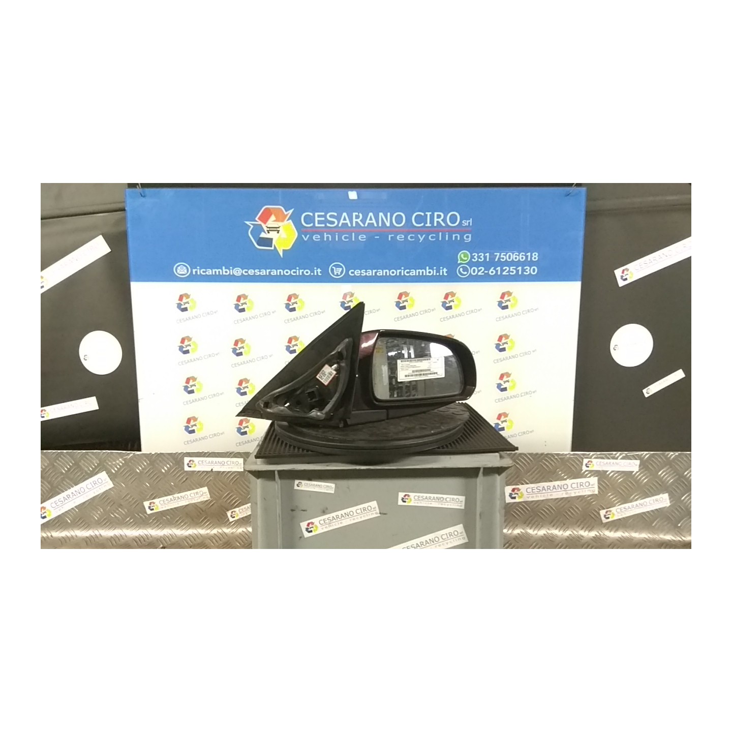 RETROVISORE EST. REGOLAZ. ELETTR. DX. 023 HYUNDAI SONICA (05/06-12/09) D4EA 876203K110