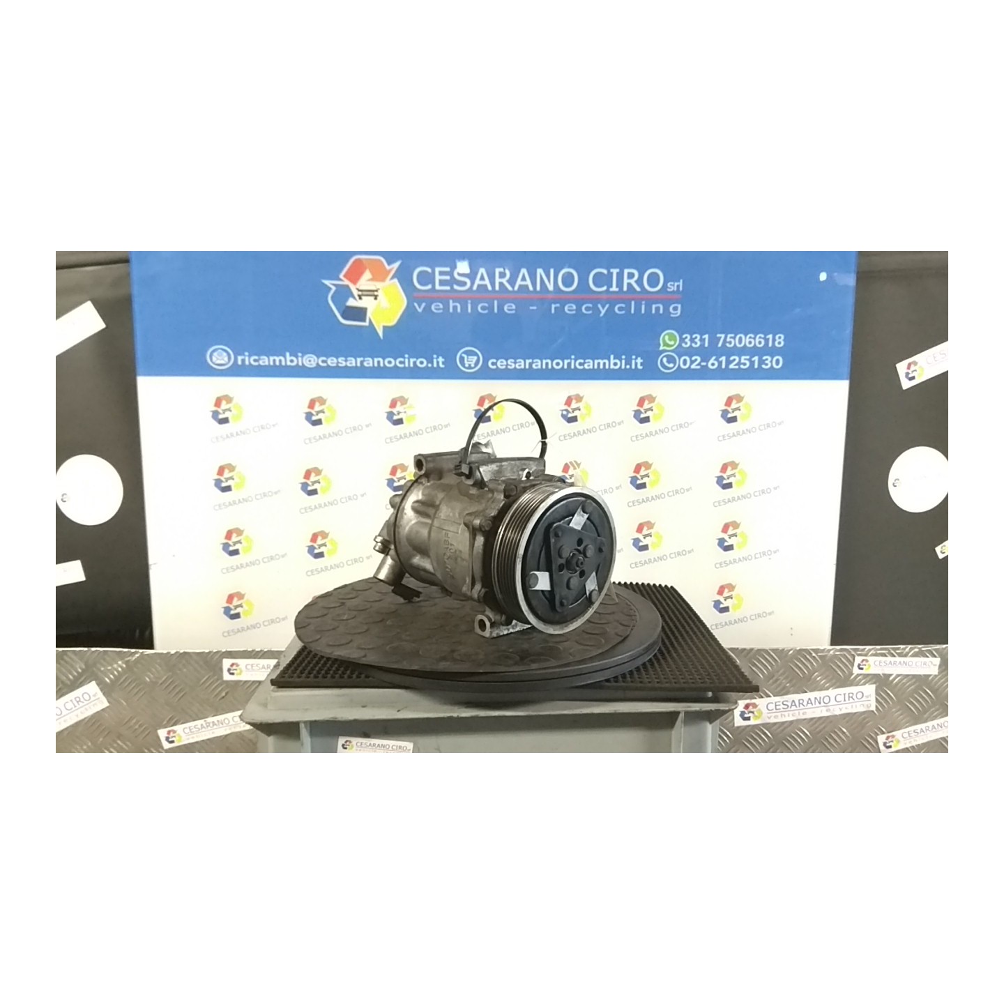 COMPRESSORE A/C 080 PEUGEOT 407 (03/04-03/12) RHR 9800840380
