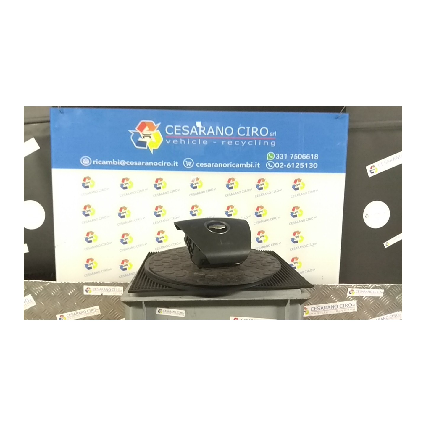 DISPOSITIVO AIRBAG LATO GUIDA 057 CHEVROLET (DAEWOO) CAPTIVA (C100) (07/06-03/11) Z20S 95180711