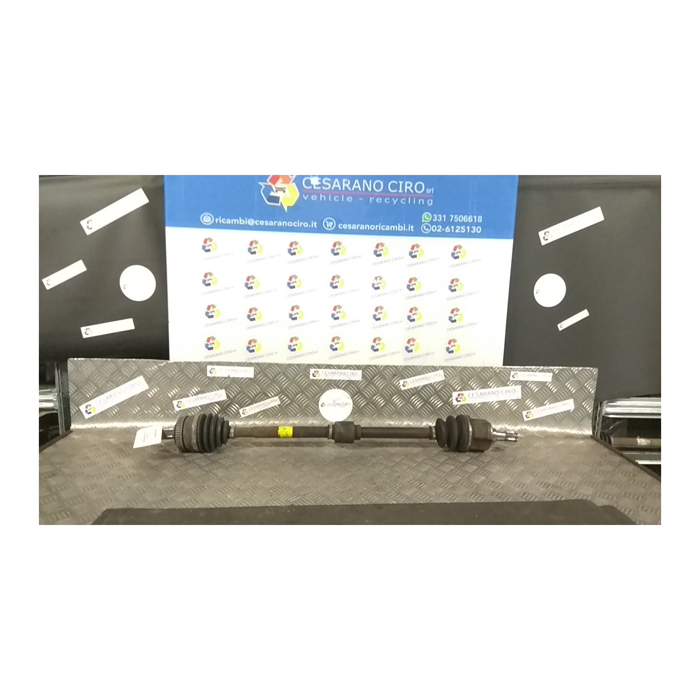 SEMIALBERO ANT. COMPL. DX. 099 HYUNDAI TUCSON (07/04-10/10) G4GC 495002E500