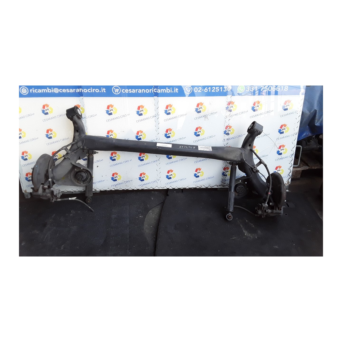 ASSALE POST. P/FRENI A DISCO 071 KIA RIO 3A SERIE (08/11-09/15) D3FA 551001W100