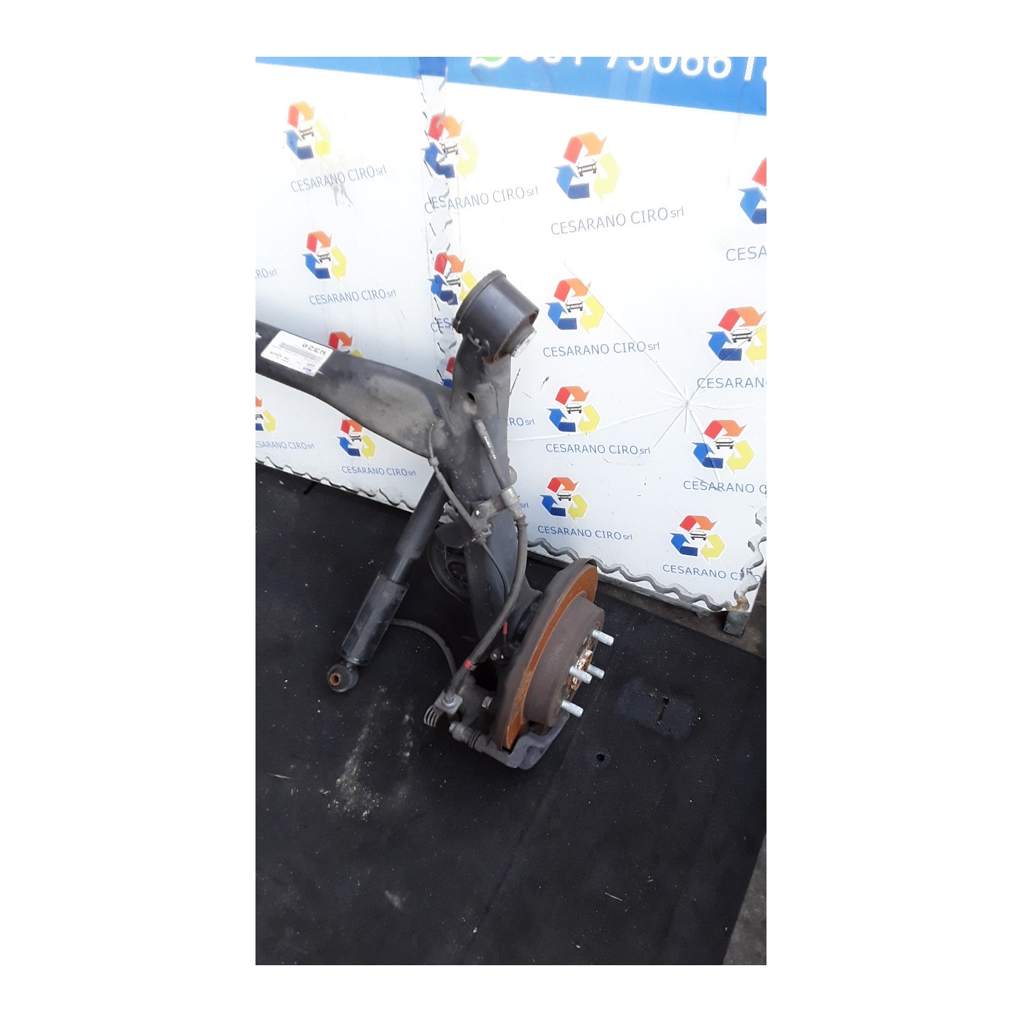 ASSALE POST. P/FRENI A DISCO 071 KIA RIO 3A SERIE (08/11-09/15) D3FA 551001W100