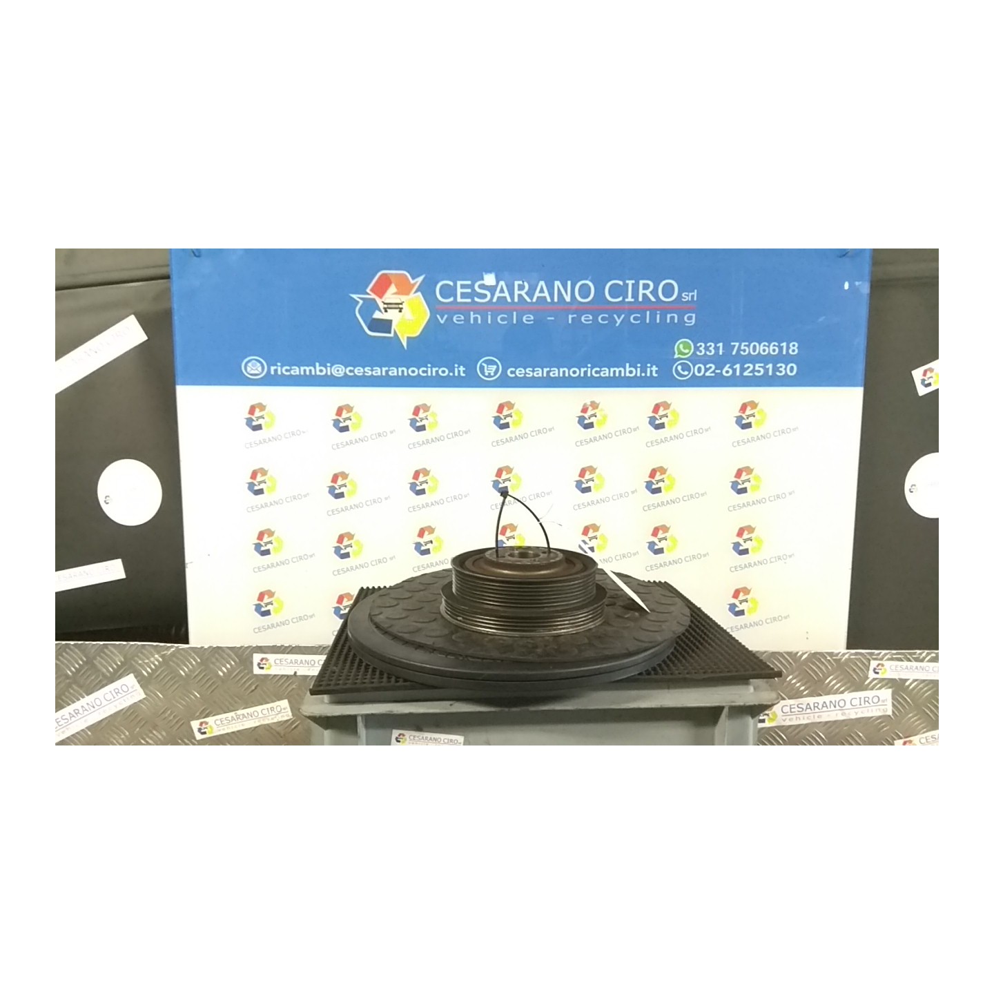 PULEGGIA ALBERO MOTORE 030 FIAT DUCATO (4X) (05/11-04/14) F1AE3481E 504078435