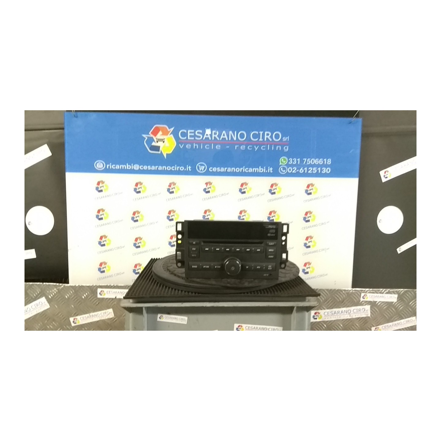 AUTORADIO 102 CHEVROLET (DAEWOO) CAPTIVA (C100) (07/06-03/11) Z20S 96628294