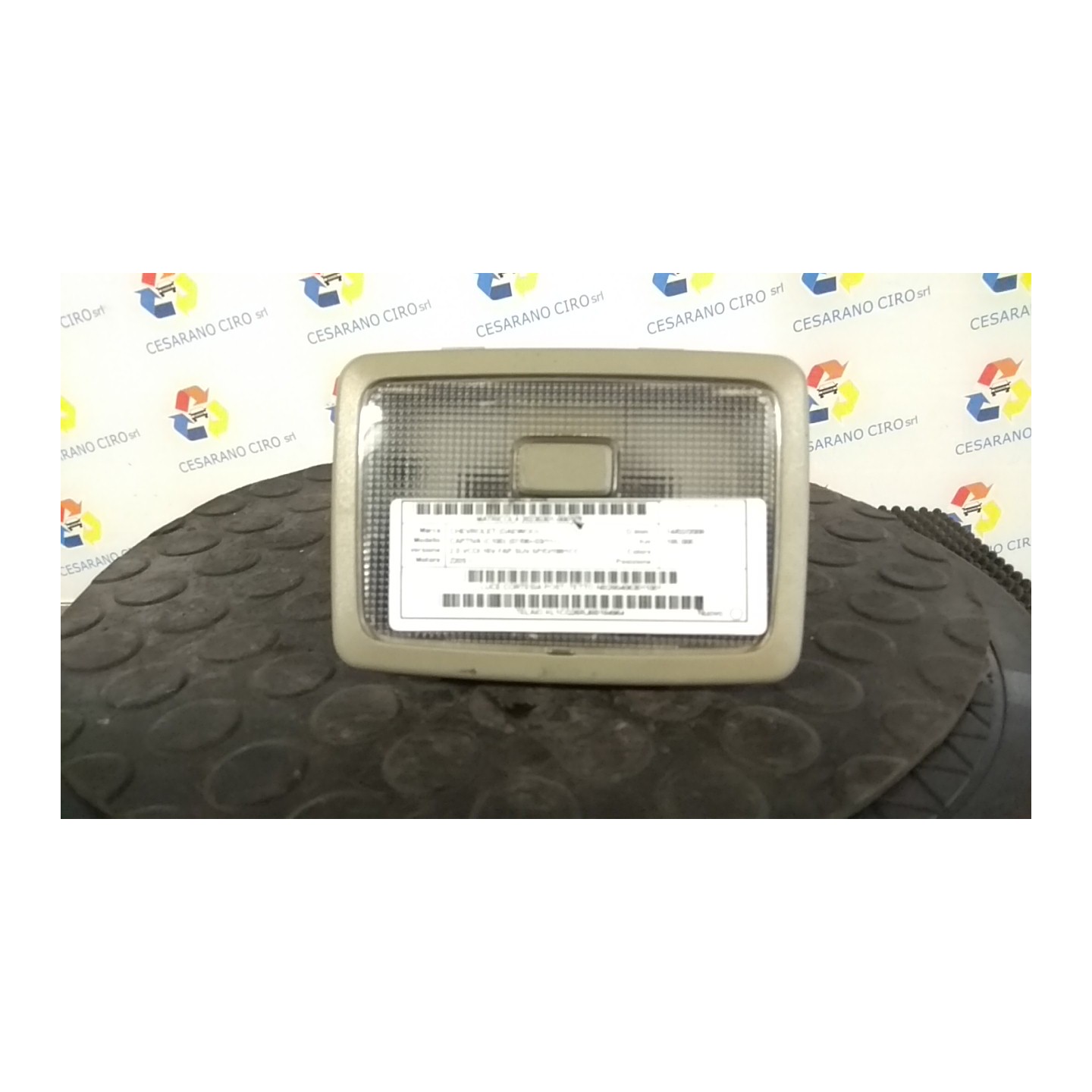 LUCE CORTESIA POST. TETTO 109 CHEVROLET (DAEWOO) CAPTIVA (C100) (07/06-03/11) Z20S NB2804063011001