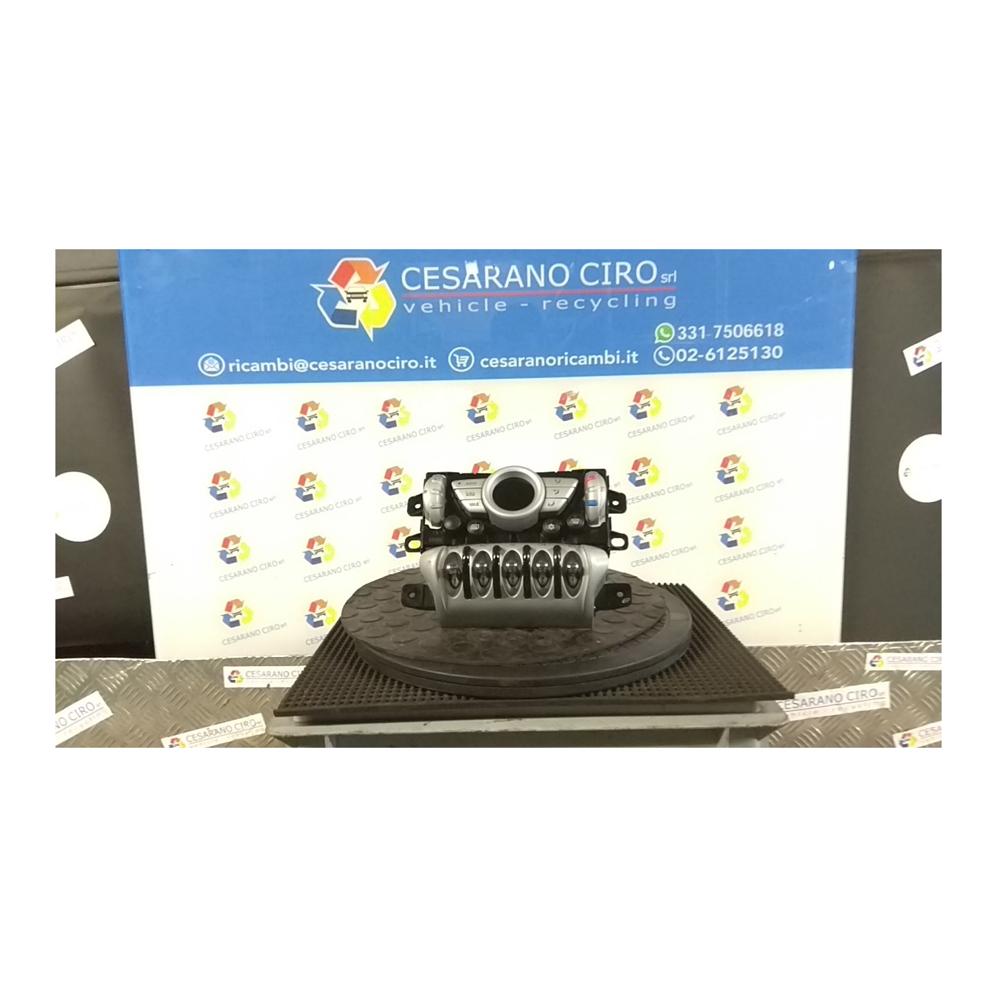 BLOCCO COMANDO CLIMATIZZAZIONE A/C,PACCH.VISIB. 069 MINI MINI (R56) (08/06-08/10) N14B16A 64113454853