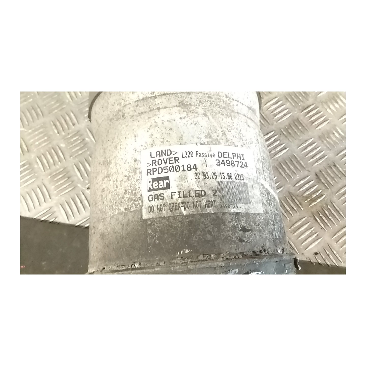 AMMORTIZZATORE POST. COMPL. C/SOSP.ACE DX. 074 LAND ROVER RANGE ROVER SPORT (03/05-) 276DT RPD501110