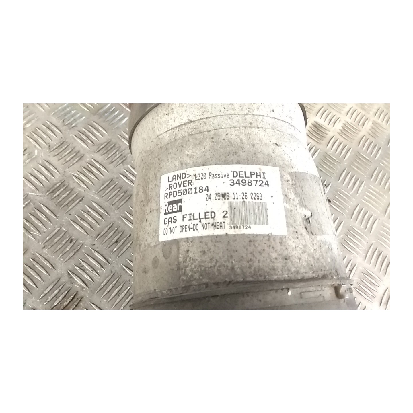 AMMORTIZZATORE POST. COMPL. C/SOSP.ACE SX. 075 LAND ROVER RANGE ROVER SPORT (03/05-) 276DT RPD501110