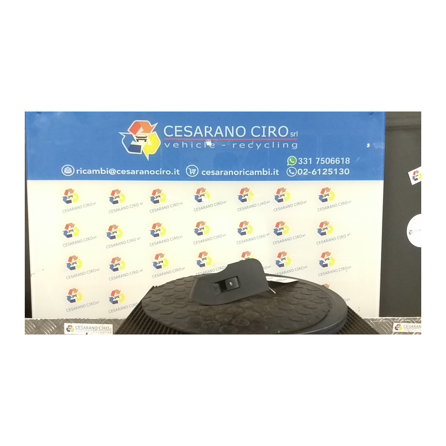 INTERRUTTORE ALZACRISTALLI PORTA POST. SX. 088 CHEVROLET (DAEWOO) CAPTIVA (C100) (07/06-03/11) Z20S 96628549