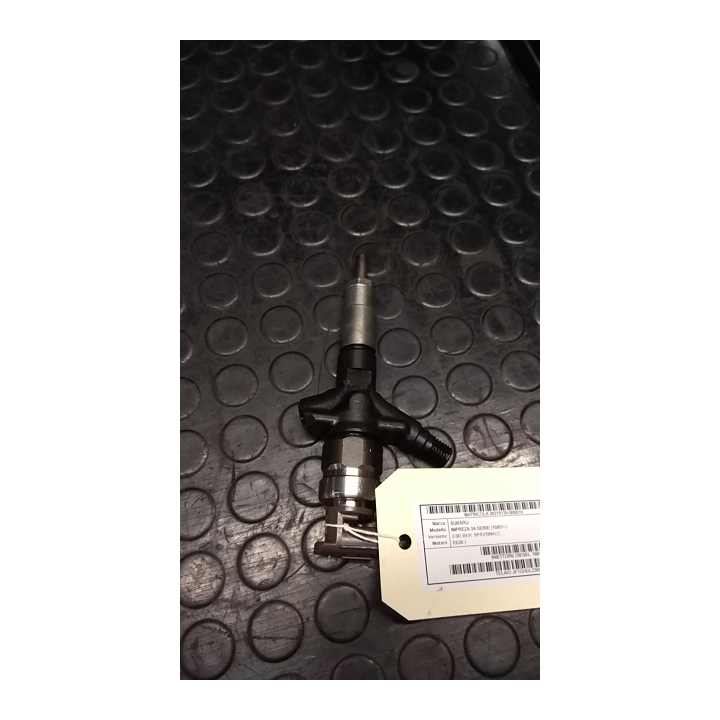 INIETTORE DIESEL 016 SUBARU IMPREZA 3A SERIE (10/07-) EE20 16613AA020