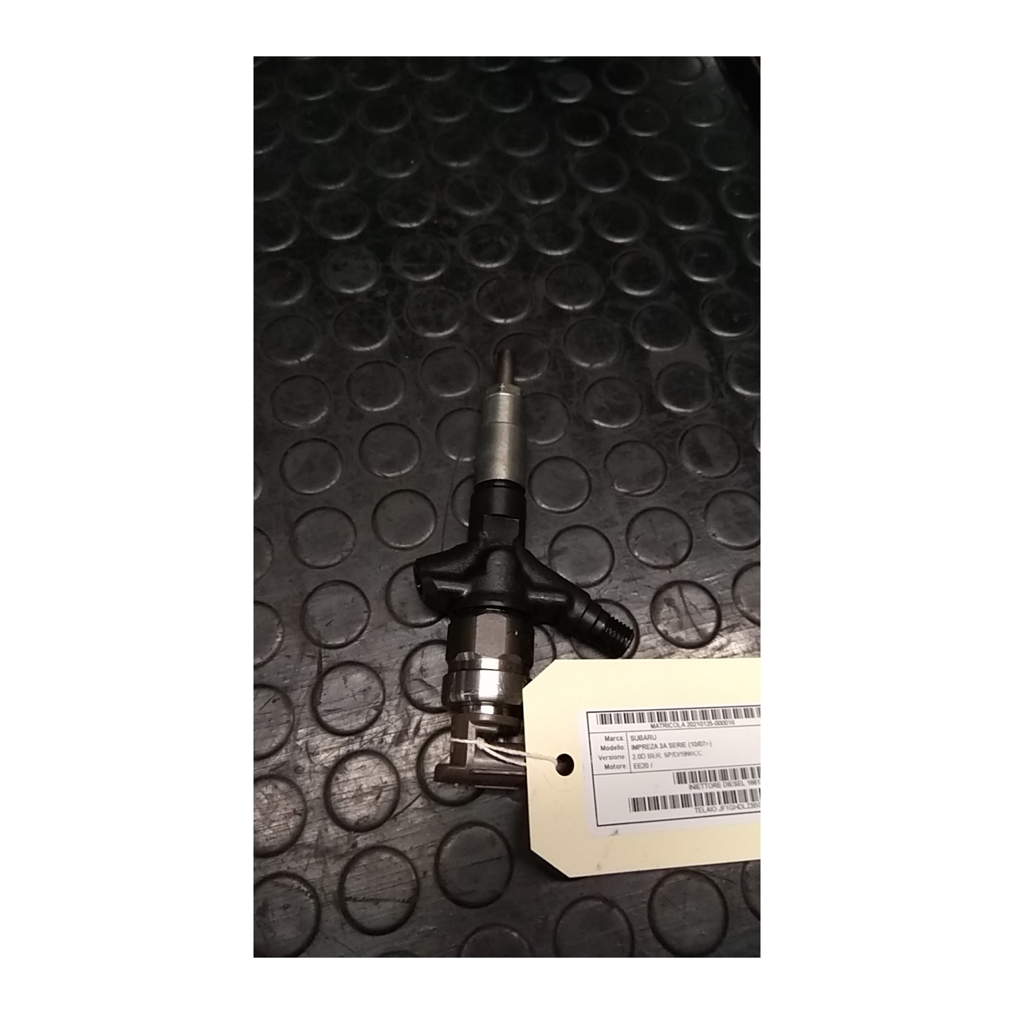INIETTORE DIESEL 016 SUBARU IMPREZA 3A SERIE (10/07-) EE20 16613AA020