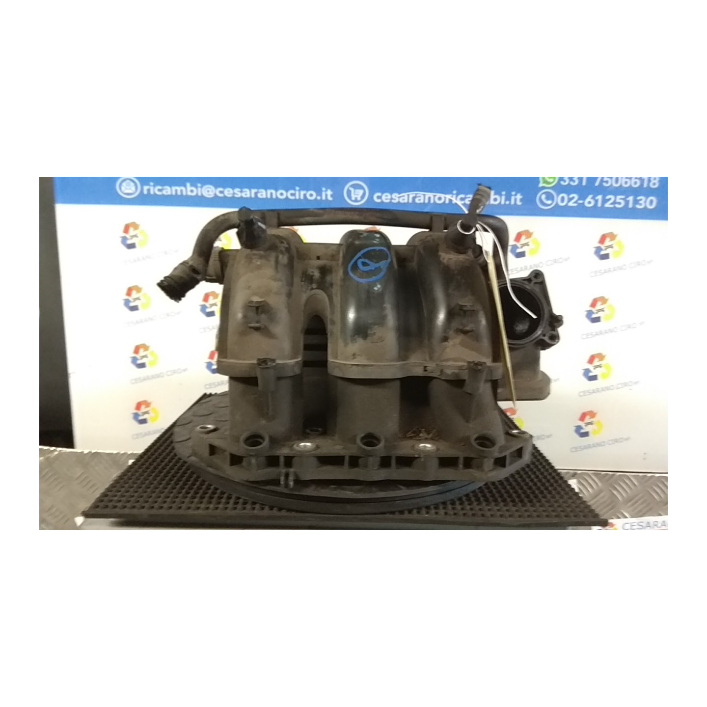 COLLETTORE ASPIRAZIONE 016 VOLKSWAGEN POLO (9N) (10/01-03/05) AZQ 03E129711C