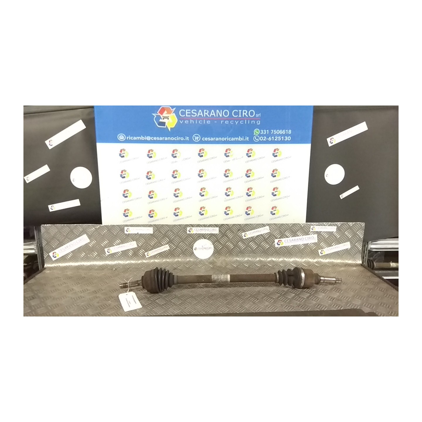 SEMIALBERO ANT. COMPL. DX. 038 CITROEN C3 2A SERIE (09/05-11/10) KFU 3273SG