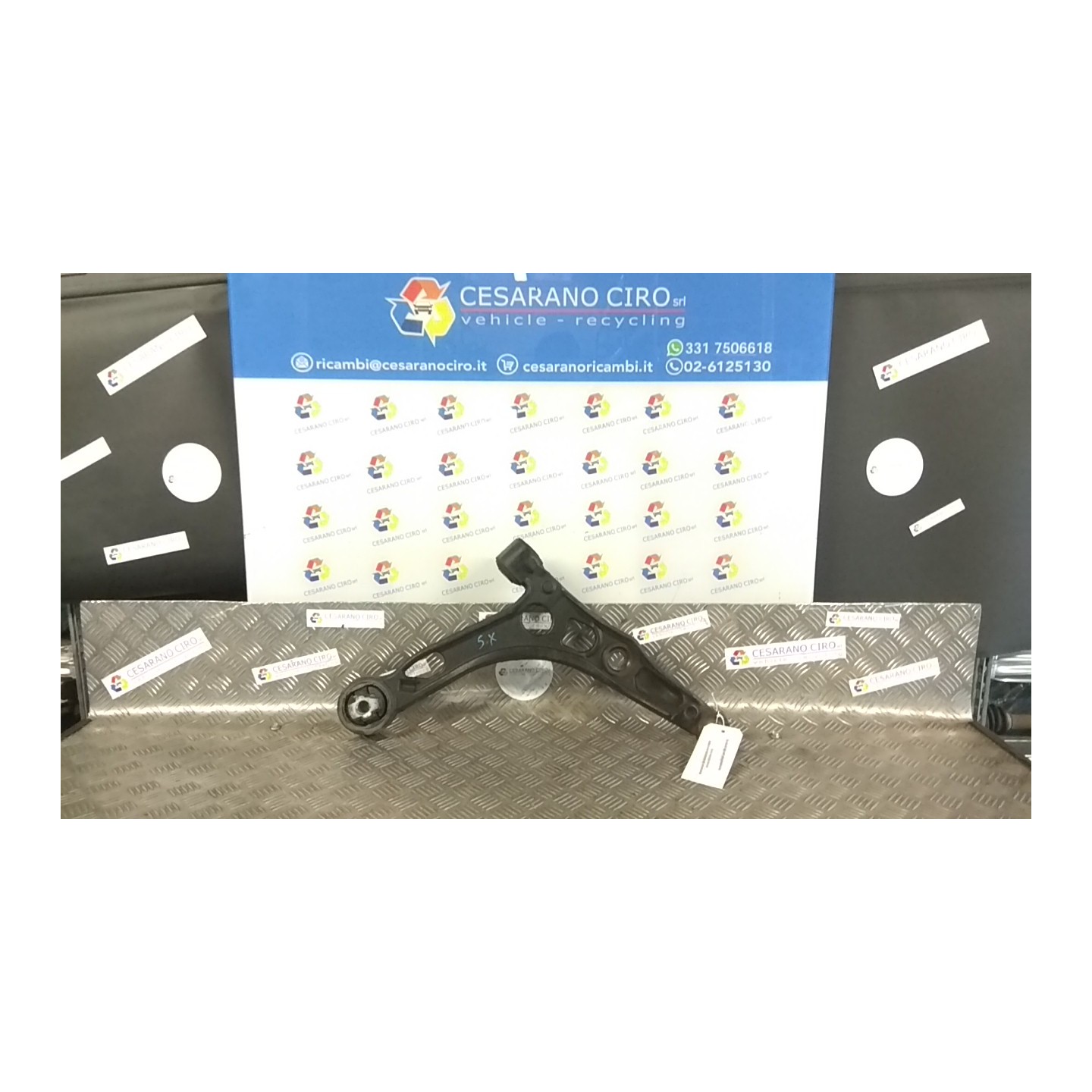 BRACCIO OSCILLANTE SOSP. ANT. SX. 051 FIAT DUCATO FURGONE (4Y) (04/14-07/ F1AGL411D 1374223080
