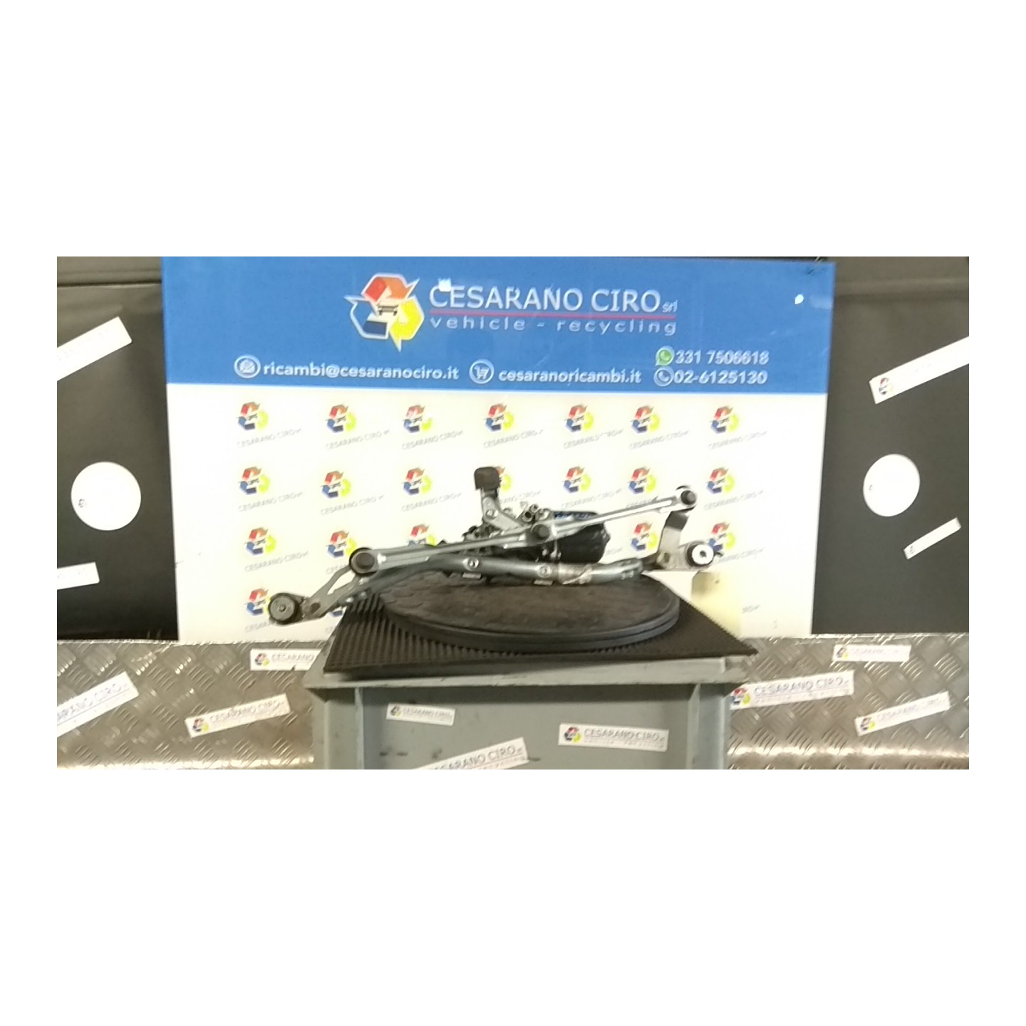 MECCANISMO TERGIPARABREZZA CON MOTORINO 047 CITROEN C3 2A SERIE (A51) (03/13-) HM01 6405QC