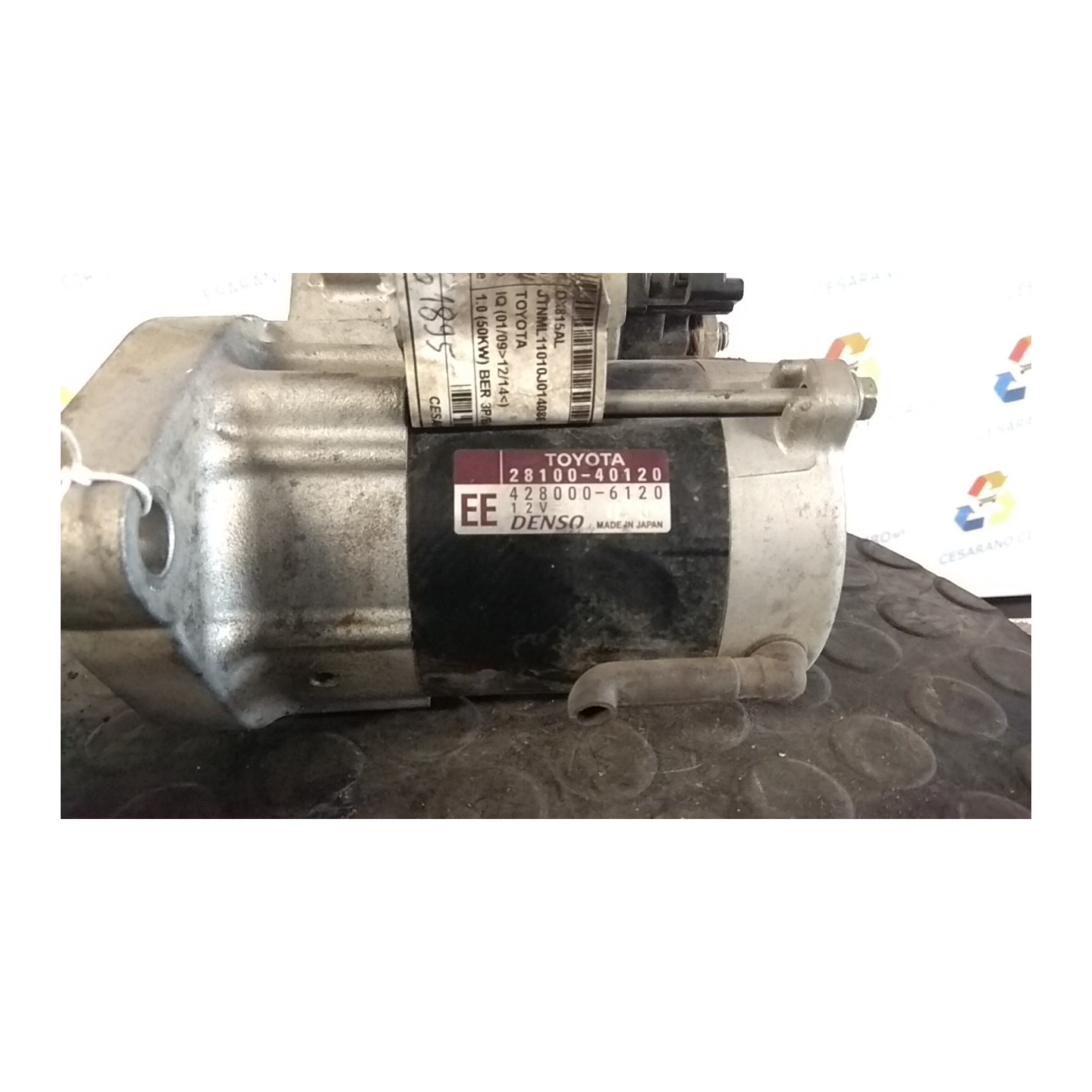 MOTORINO AVVIAMENTO 037 TOYOTA IQ (01/09-12/14) 1KRFE 2810040120