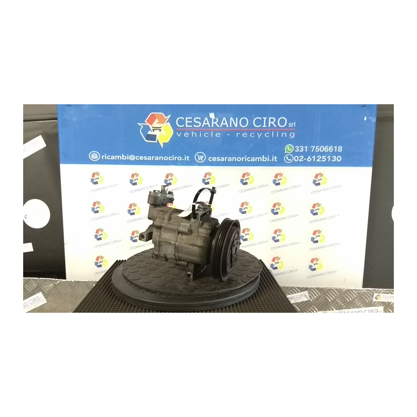 COMPRESSORE A/C 039 NISSAN MICRA (K12E) (11/02-05/06) CR12 92600AX800