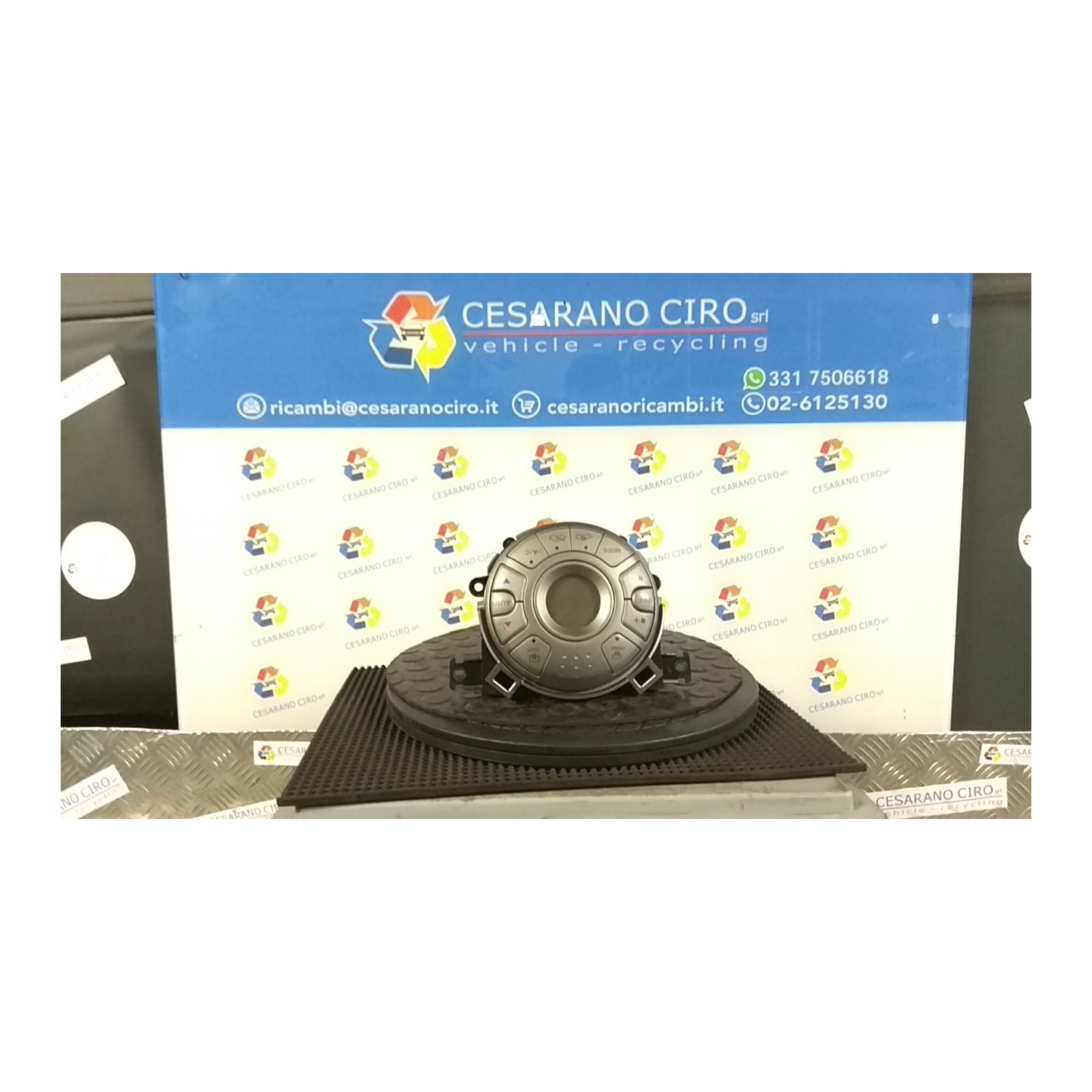 BLOCCO COMANDO CLIMATIZZAZIONE BASE, MID 046 NISSAN MICRA (K13K) (09/10-) HR12 275101HH0D
