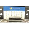 ALETTA PARASOLE PARABREZZA SX. 054 NISSAN MICRA (K13K) (09/10-) HR12 964011HB0A