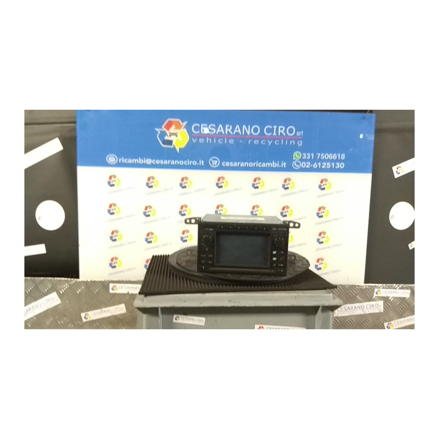 AUTORADIO 083 NISSAN MICRA (K13K) (09/10-) HR12 281851HA0A