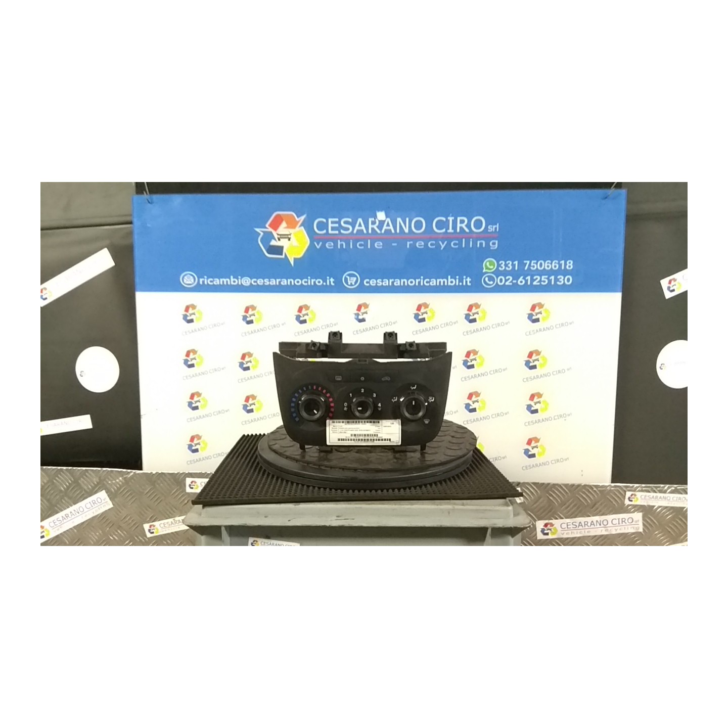 BLOCCO COMANDO CLIMATIZZAZIONE 083 FIAT PUNTO (51) (01/12-01/13) 350A1000 735548357