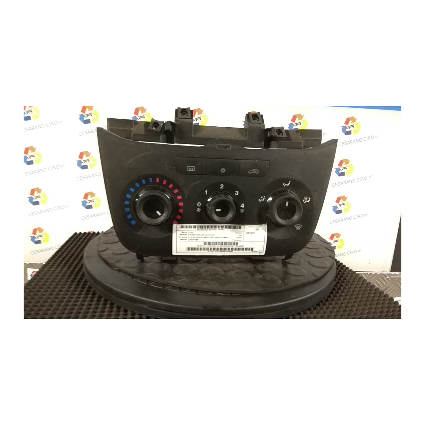 BLOCCO COMANDO CLIMATIZZAZIONE 083 FIAT PUNTO (51) (01/12-01/13) 350A1000 735548357